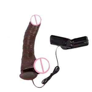 Black Huge Dildo Vibrator